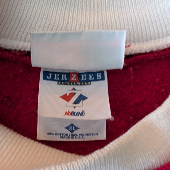 Vintage 90s Morning Sun Double Collar Womens Bird Print Crewneck Sweatshirt - Picture 8 of 16